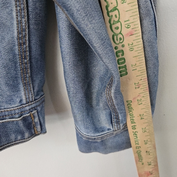 Guess Vintage 90's Y2K Jean Denim Trucker Jacket Mens XXL - Picture 14 of 15